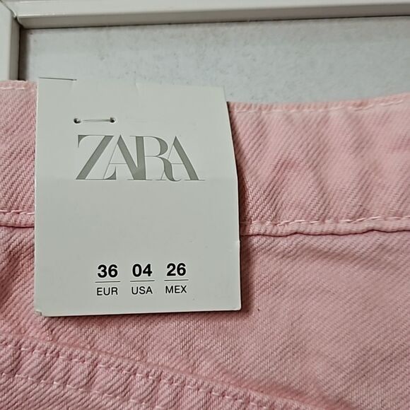 NWT Zara Ombre high rise shorts size 4 - Picture 4 of 10